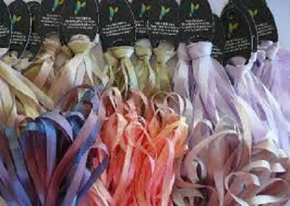 Kacoonda Hand Dyed Ribbons