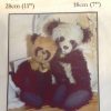 Mai-Lee 11 inch and Han-Sum 7 inch Panda Bear Patterns