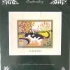 Cat by the Pond Embroidery Kit