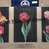 Tulips Triptych Tapestry