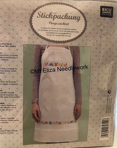 Floral Apron Embroidery Kit