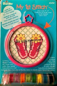 Thongs My 1st Cross stitch