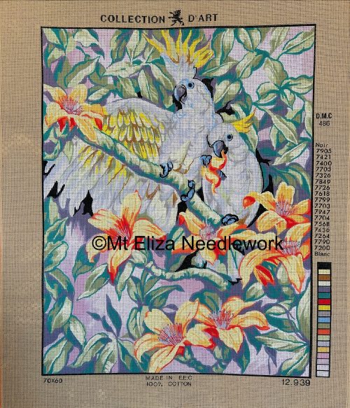 Cheeky Cockatoos Tapestry